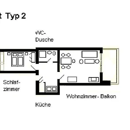 Villa-strandidyll-binz-typ-2-apartment-6 Apartment Binz